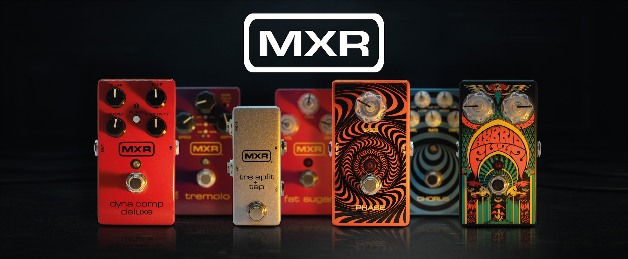 Graphic design layouts for the MXR point-of-sale materials